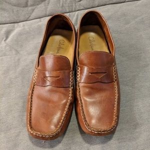 Cole Haan Brown Leather Loafers 10 M Made in India